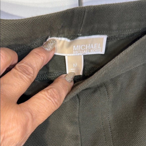 Michael Kors Green Jeggings Sleek Style - Picture 3 of 8